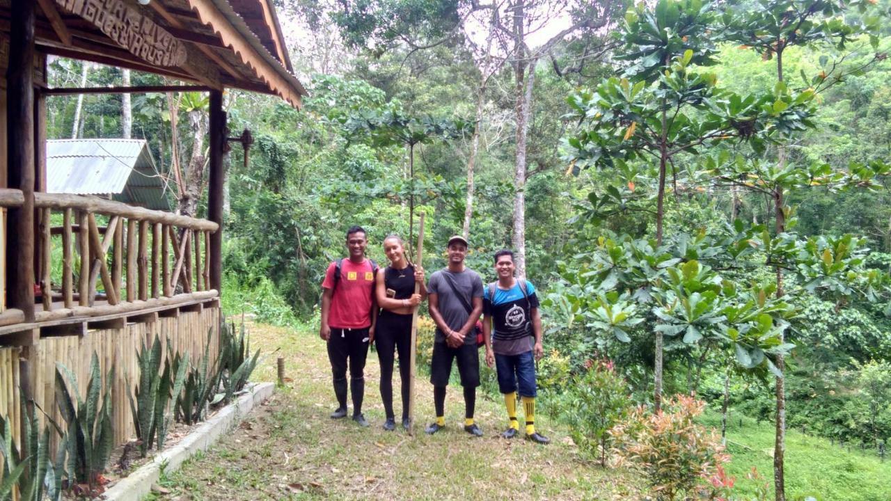 Bukit Lawang Landak River Guest House Bagian luar foto
